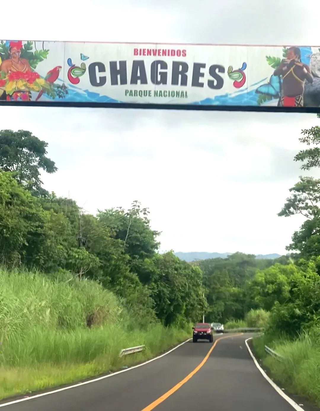 Entrance to Chagres National Park