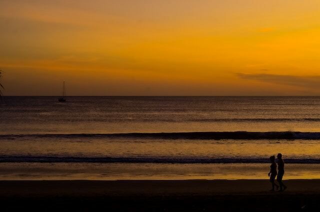 Sunset in Playa Venao, Pedasi