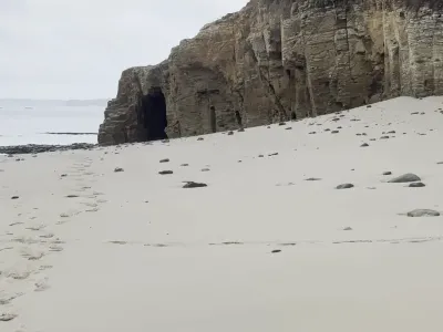 Punta Bajo Rico Island cave