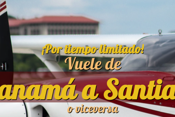 Charter Panama Santiago 150.00 por tramo