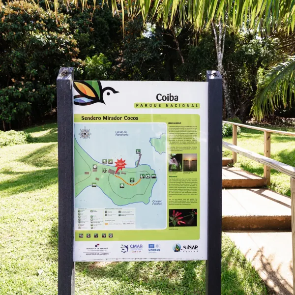 coiba island cocos trail