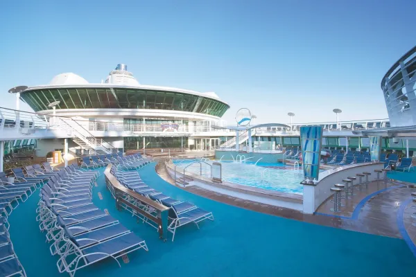 The Centrum is the heart of Royal Caribbean's Serenade of the Seas,